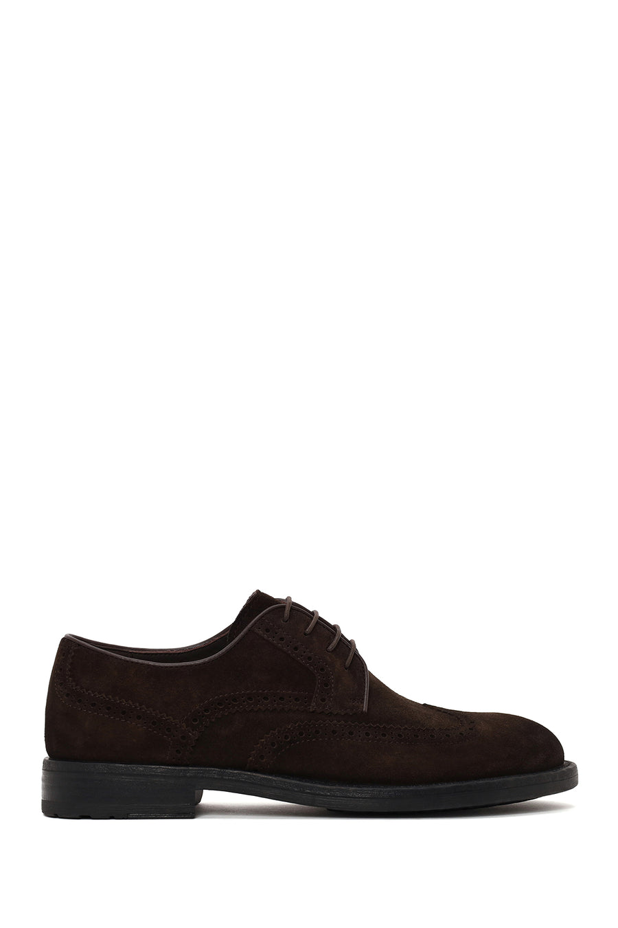 Male Brown Lace-up Suede Casual Shoes WM680041DS | Derimod