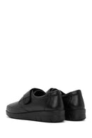 Women's Black Strappy Leather Comfort Shoes | Derimod