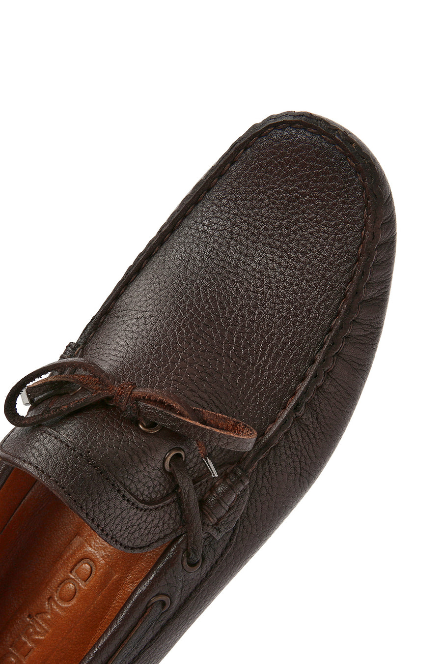 Erkek Kahverengi Deri Casual Loafer