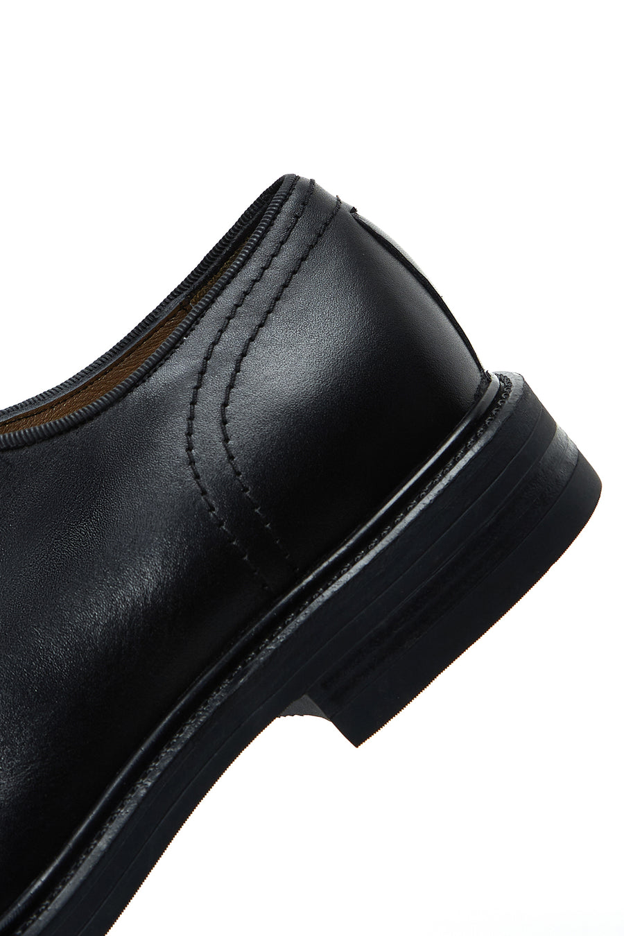 Men's Black Lace Up Leather Casual Shoes