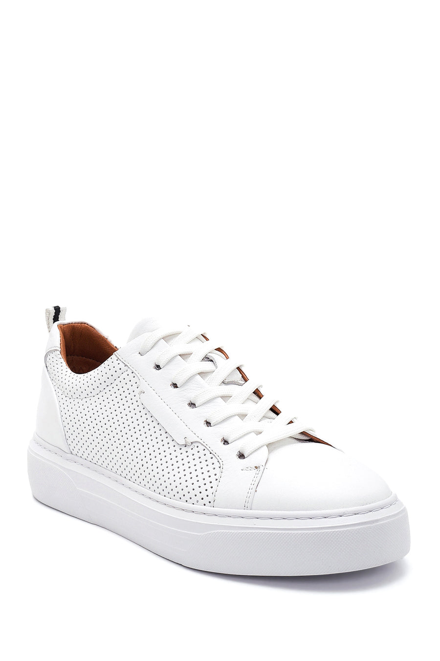 Men's Leather Perforated Sneaker