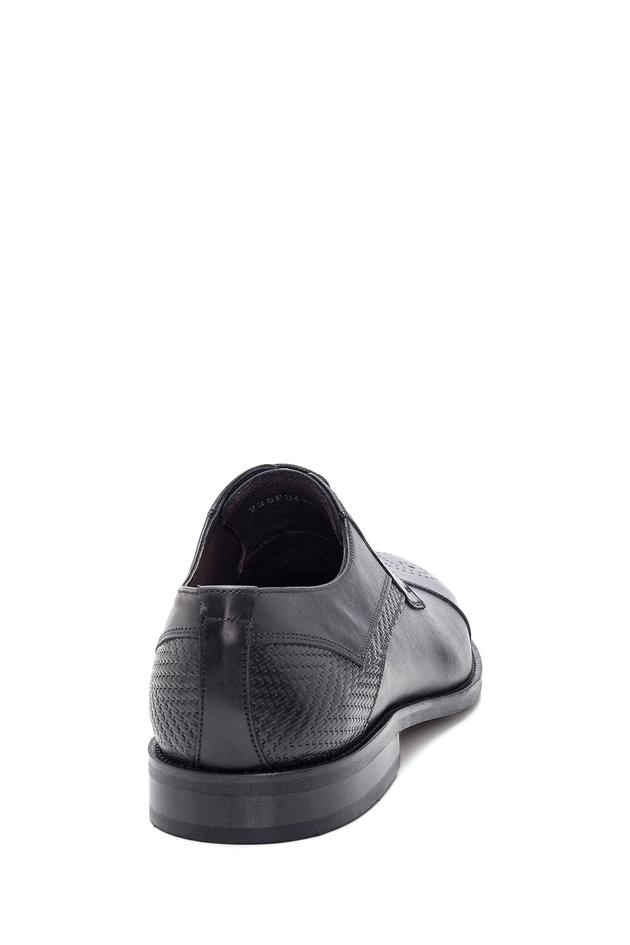 Men's Leather Pattern Detailed Classic Shoes