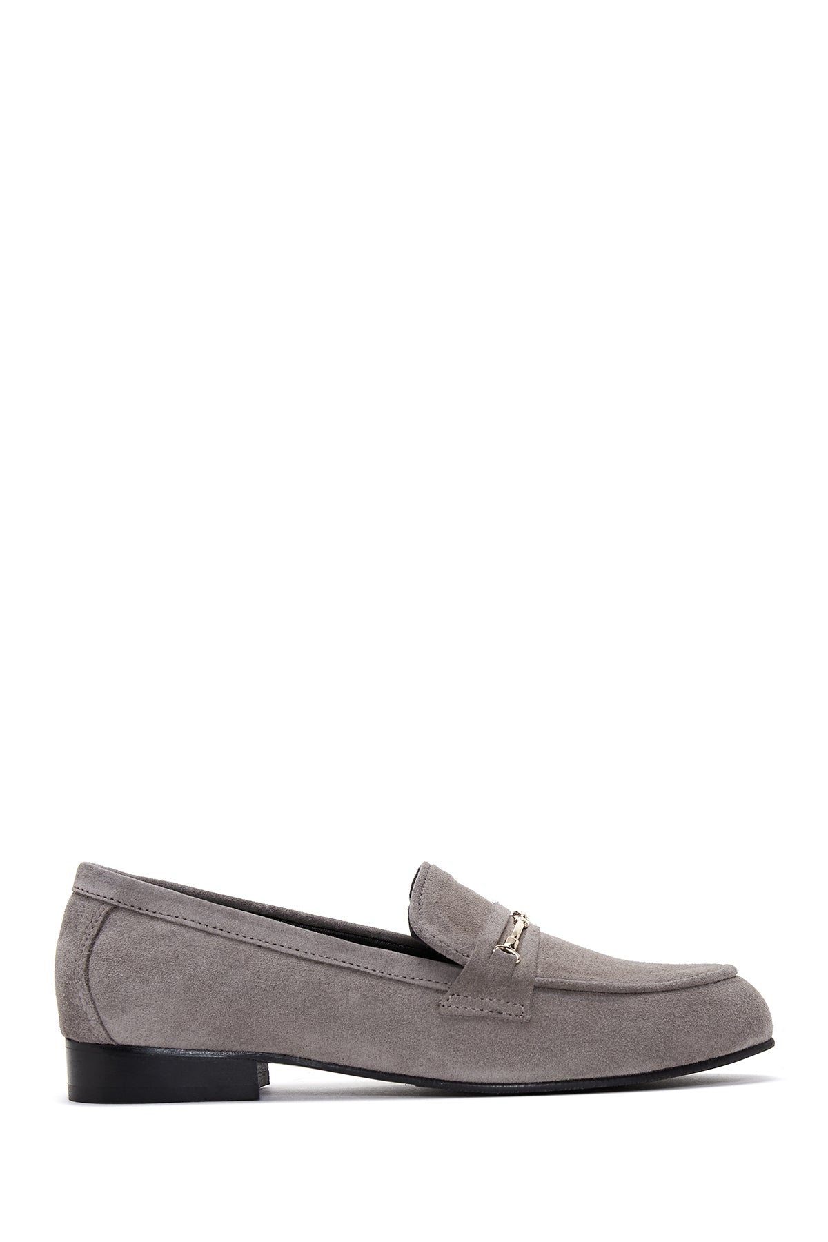 Kadın Vizon Süet Deri Loafer 22WFD130010 | Derimod