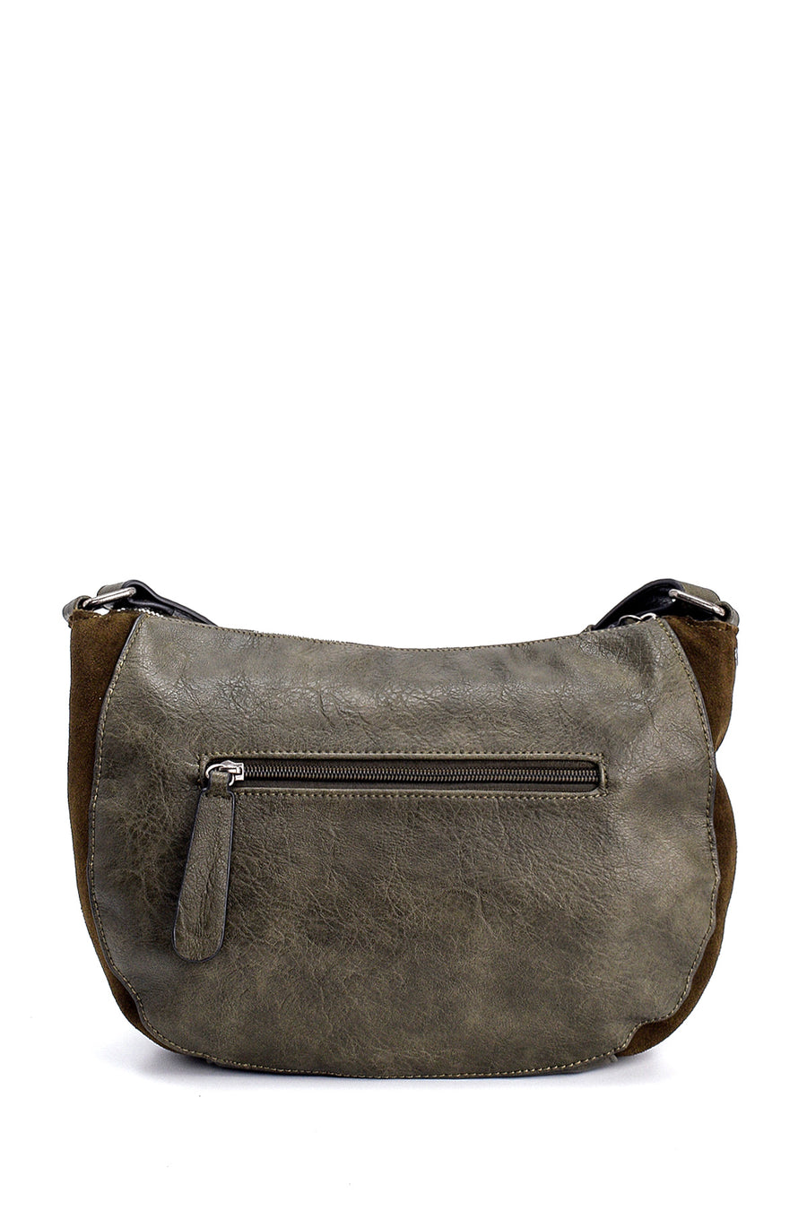 Women's Suede Detailed Shoulder Bag