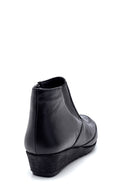 Women's Leather Wedge Heeled Boots | Derimod