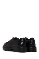 Derimod Black Male Black Lace-up Leather Casual Shoes | Derimod