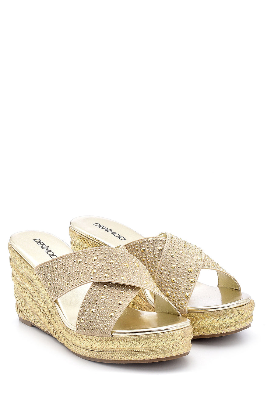 Women's Wedge Heeled Slippers