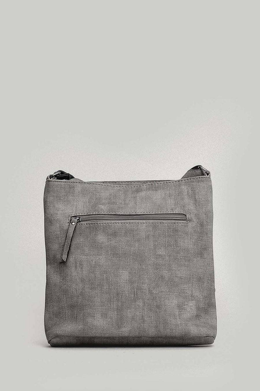 Women's Crossbody Bag with Staple Detail