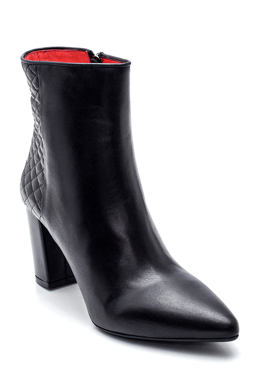 Women's Leather Gritti For Derimod Heeled Boots