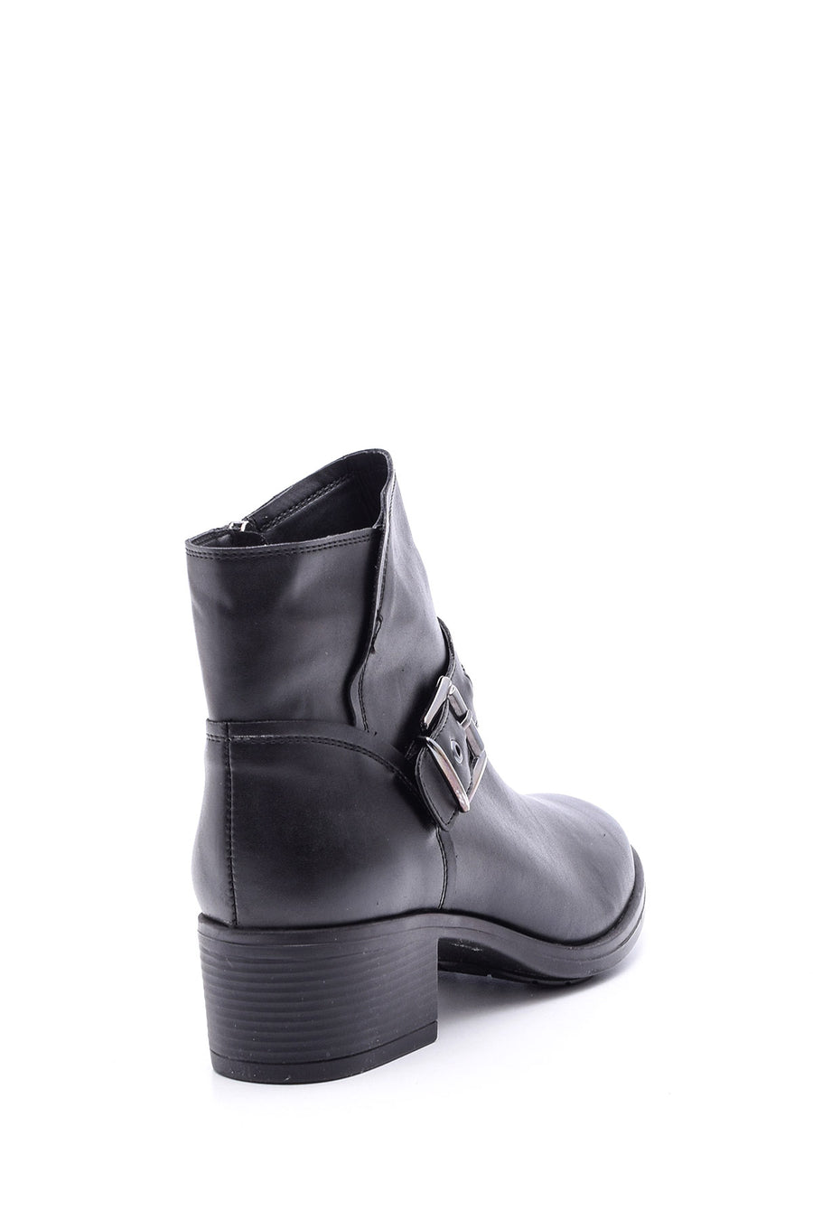 Women's Buckle Detailed Boots