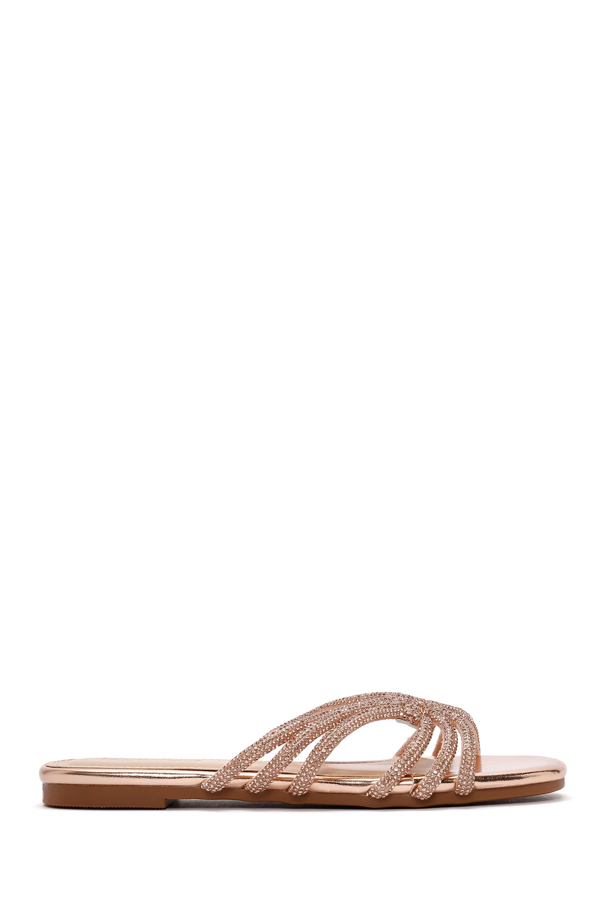 Women's Pink Stone Slippers 24SFE4935TS | Derimod