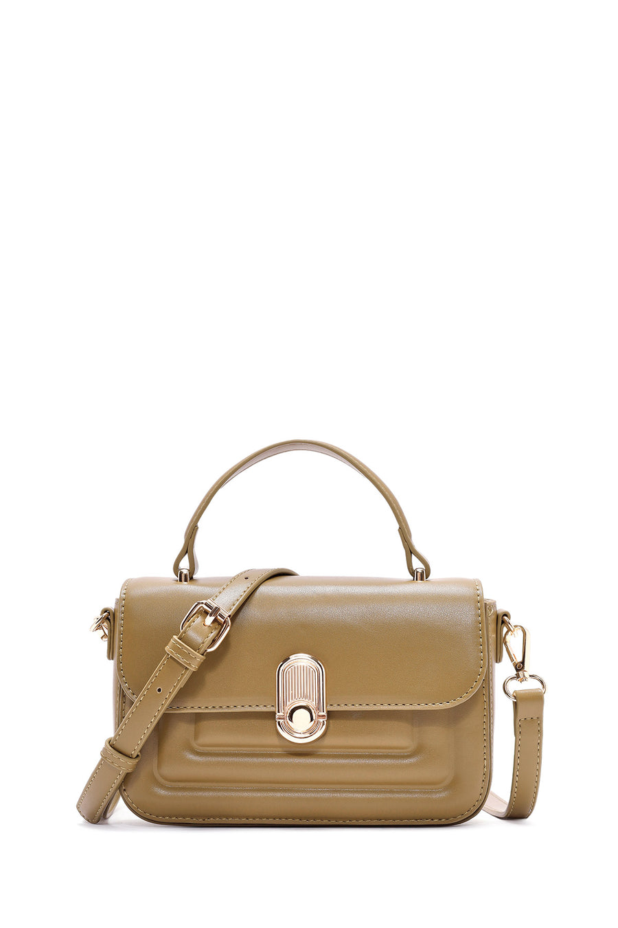 Women's Green Long Strap Mini Crossbody Bag 24WBD283118 | Derimod