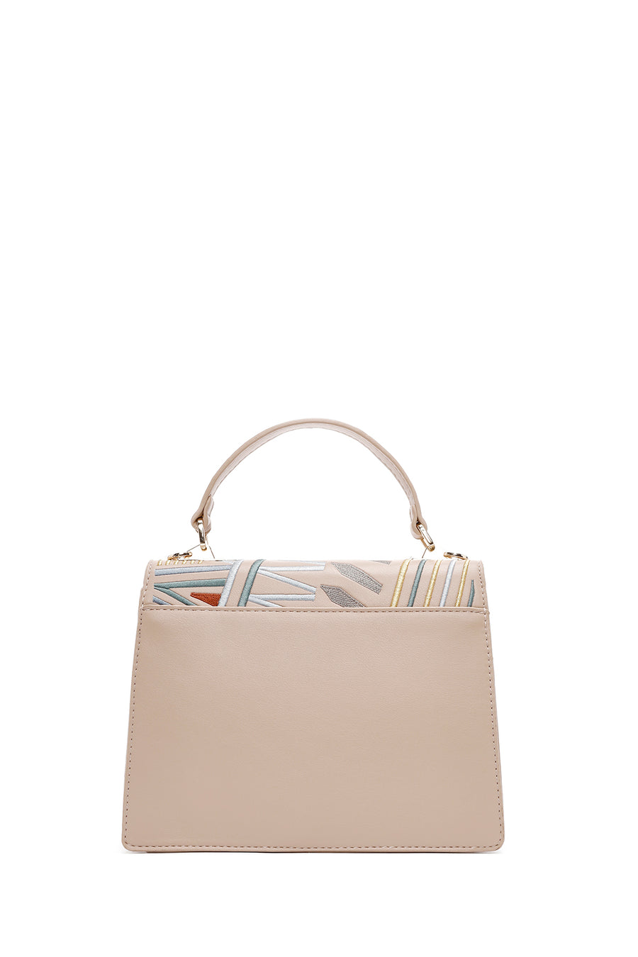Women's Powder Long Strap Printed Handbag