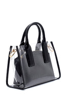 Women's Transparent Crocodile Patterned Shoulder Bag | Derimod