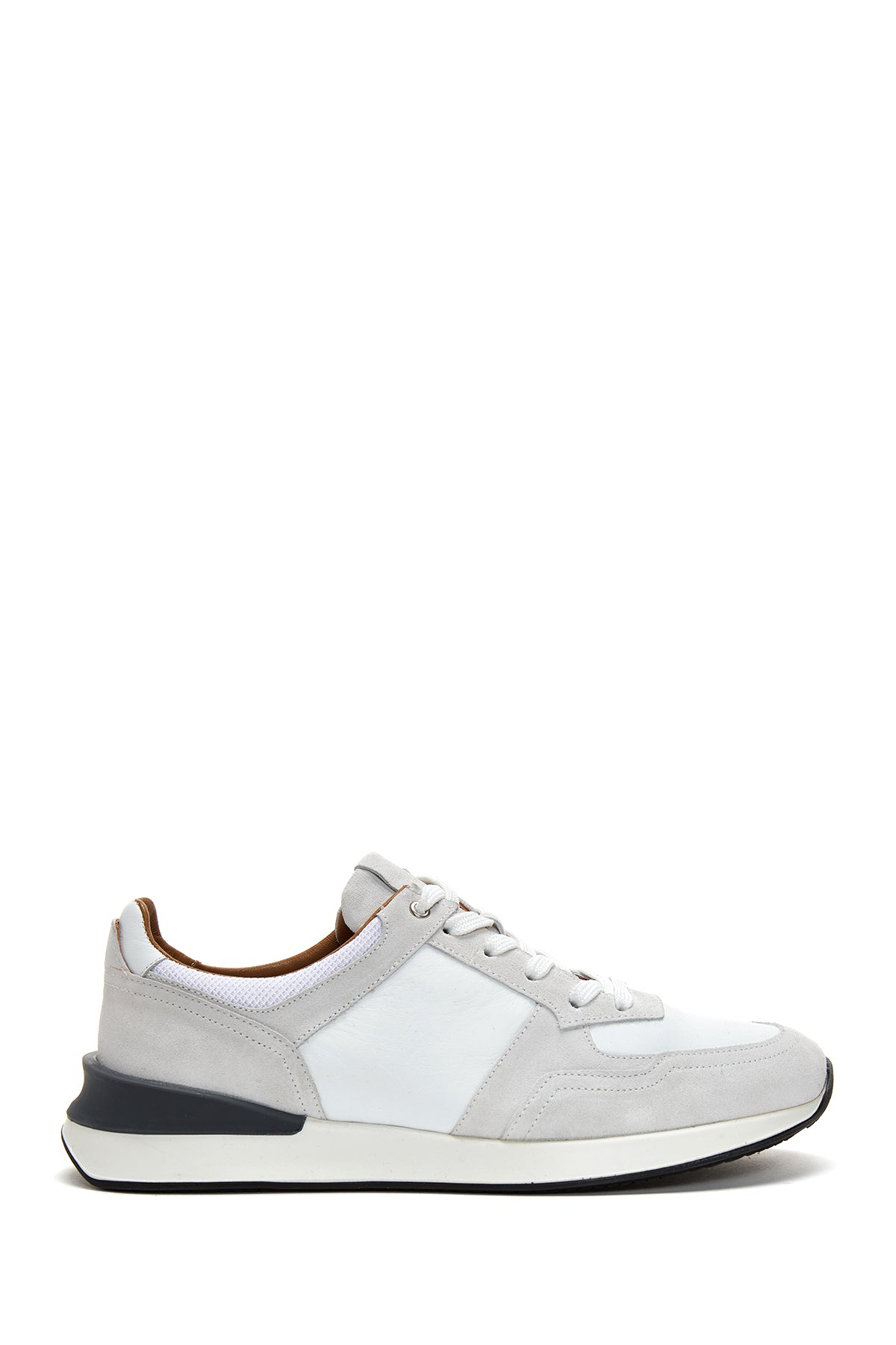Erkek Gri Süet Deri Sneaker 22SFD612710 | Derimod