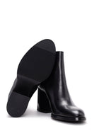 Women's Heeled Leather Boots | Derimod