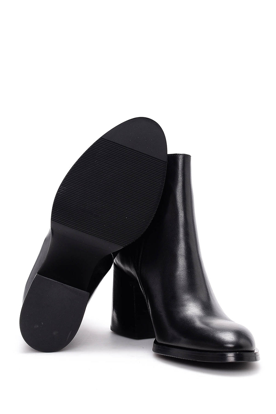 Women's Heeled Leather Boots