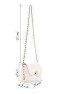 Women's White Long Strap Crossbody Bag | Derimod