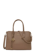 Woman Mink Classic Shoulder Bag with Long Strap | Derimod