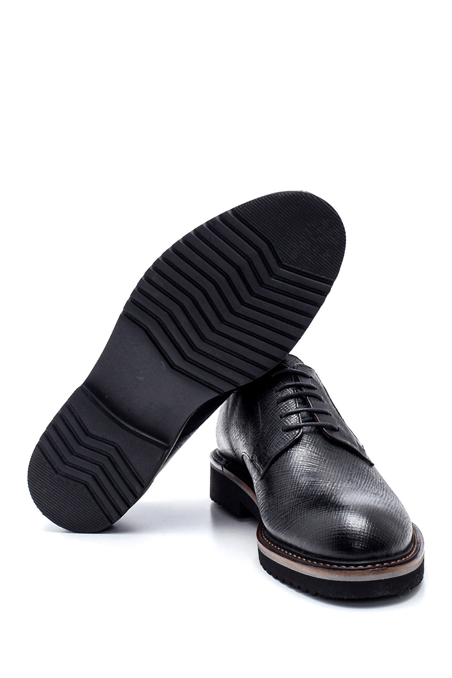 Men's Leather Printed Shoes