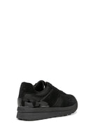 Geox Women's Black D Runntix Lace-Up Sneakers | Derimod