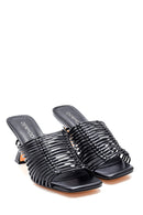 Women's Casual Heeled Slippers | Derimod
