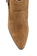 Women's Suede Heeled Boots | Derimod