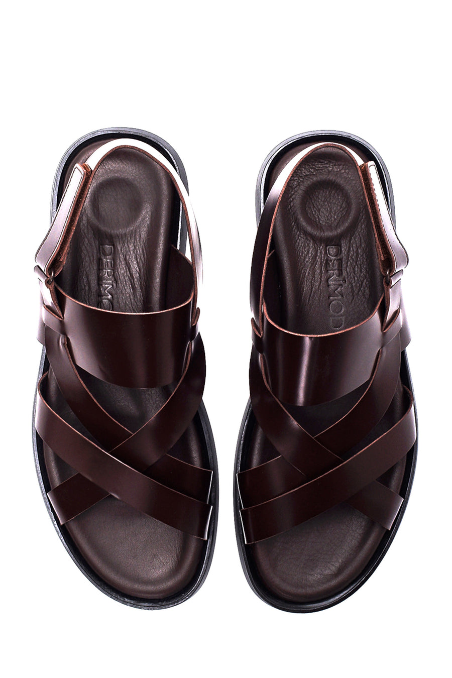 Men's Brown Leather Sandals