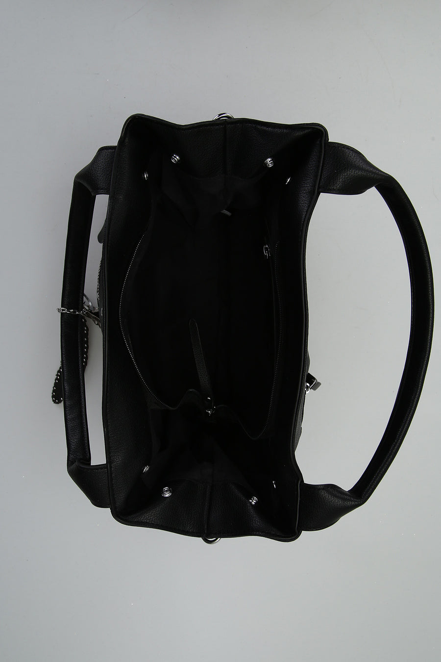 Women's Shoulder Bag with Staple Detail