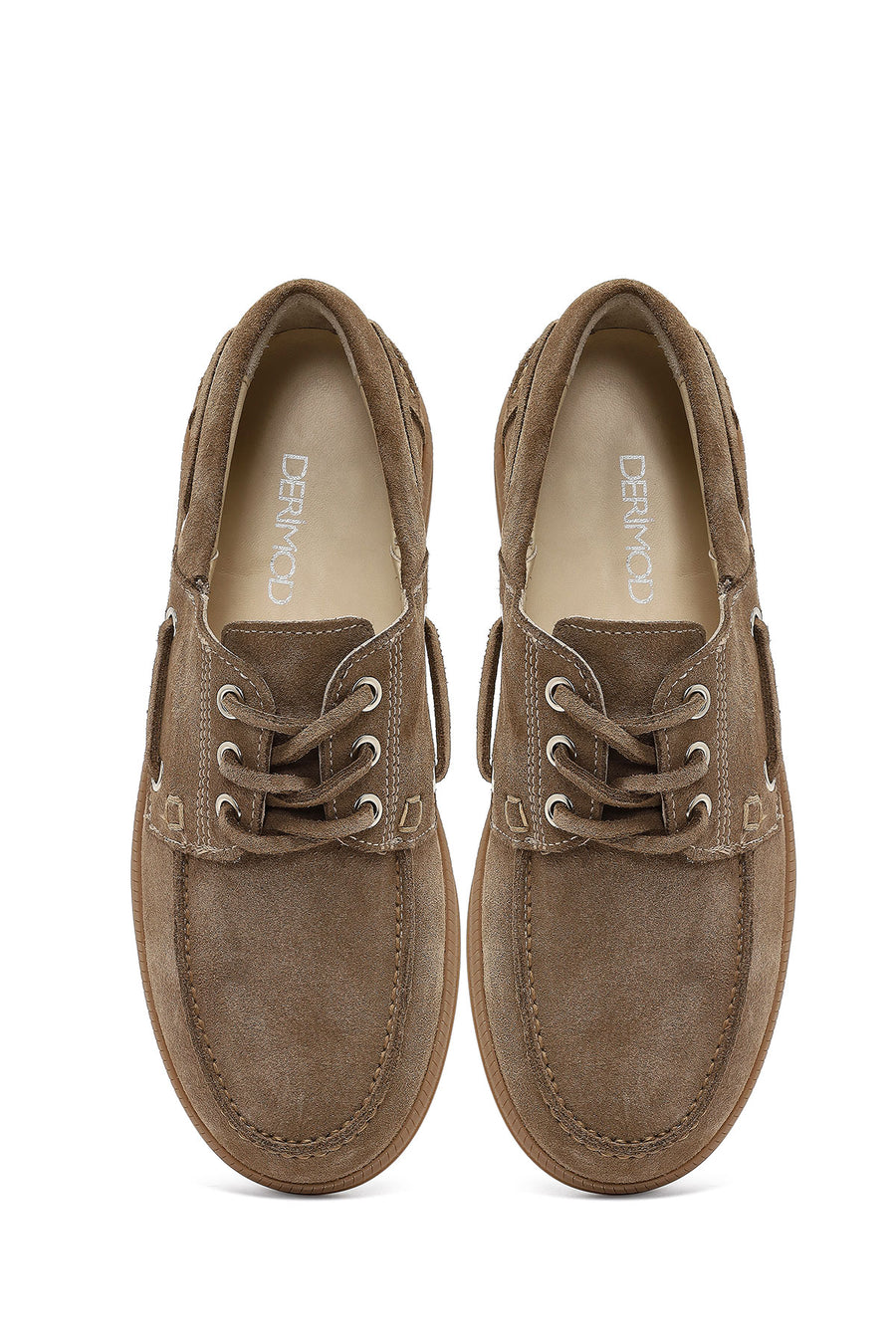 Women's Mink Lace-up Suede Leather Casual Shoes