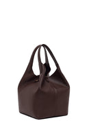 Woman Brown Casual Leather Shoulder Bag | Derimod