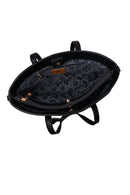 Woman Black Long-Strap Printed Classic Shoulder Bag | Derimod