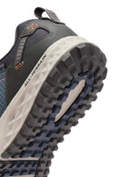 Skechers Men's Navy Blue Escape Plan Lace-Up Sneakers | Derimod
