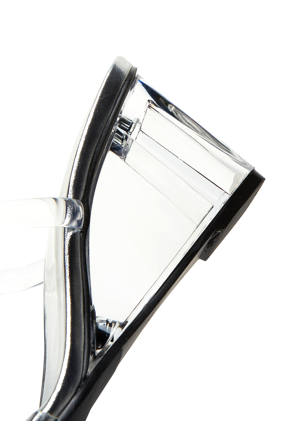 Women's Transparent Heeled Slippers