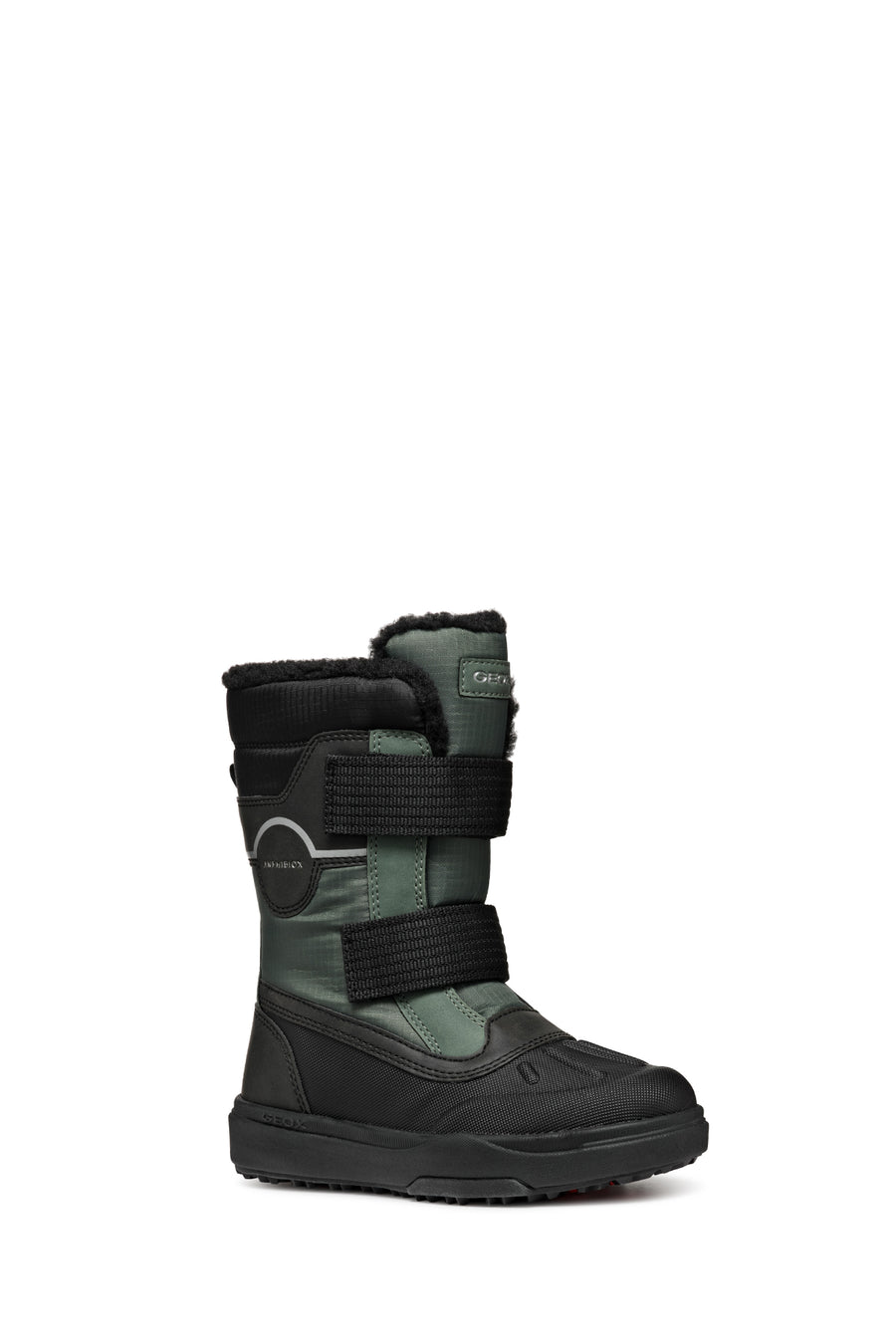 Geox Boy Green Bunshee Waterproof Snow Boots