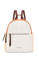 Woman Beige Leopard Print Backpack | Derimod