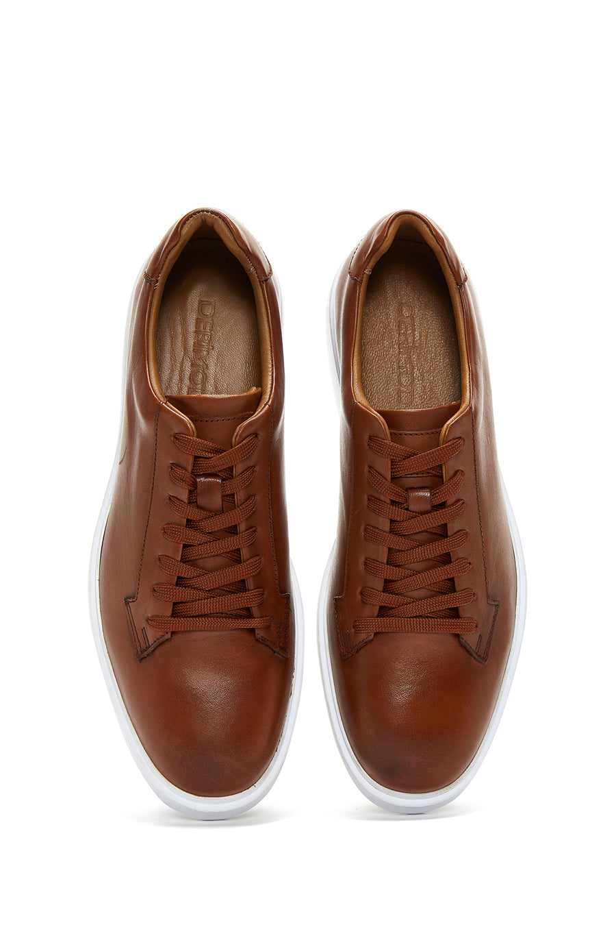 Men's Tan Leather Sneaker