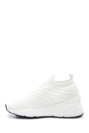 Kadın Beyaz Kalın Tabanlı Sneaker | Derimod