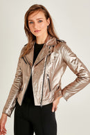 Venice Women's Leather Jacket | Derimod