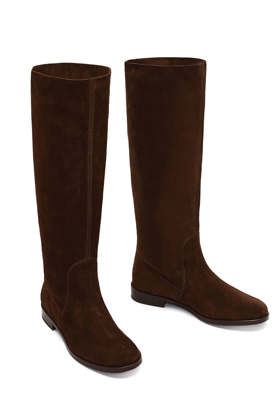 Women's Brown Suede Leather Boot