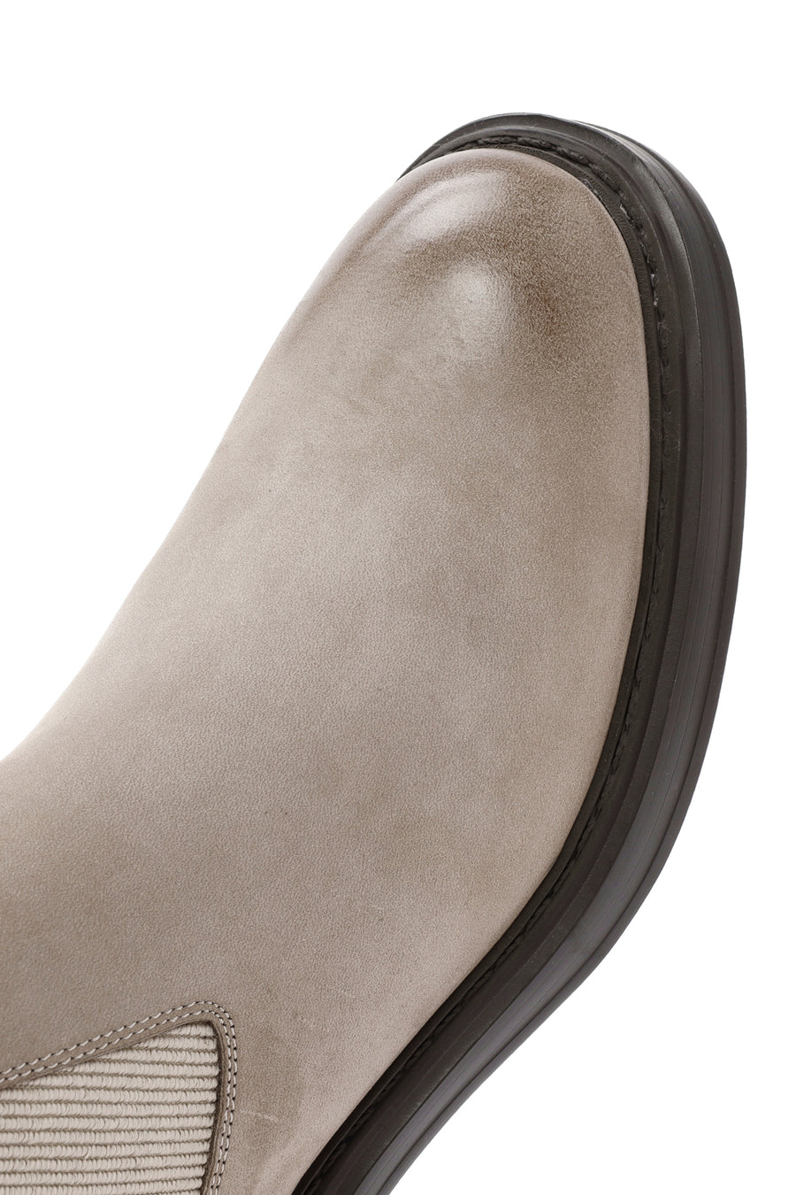 Men's Mink Nubuck Leather Casual Chelsea Boots
