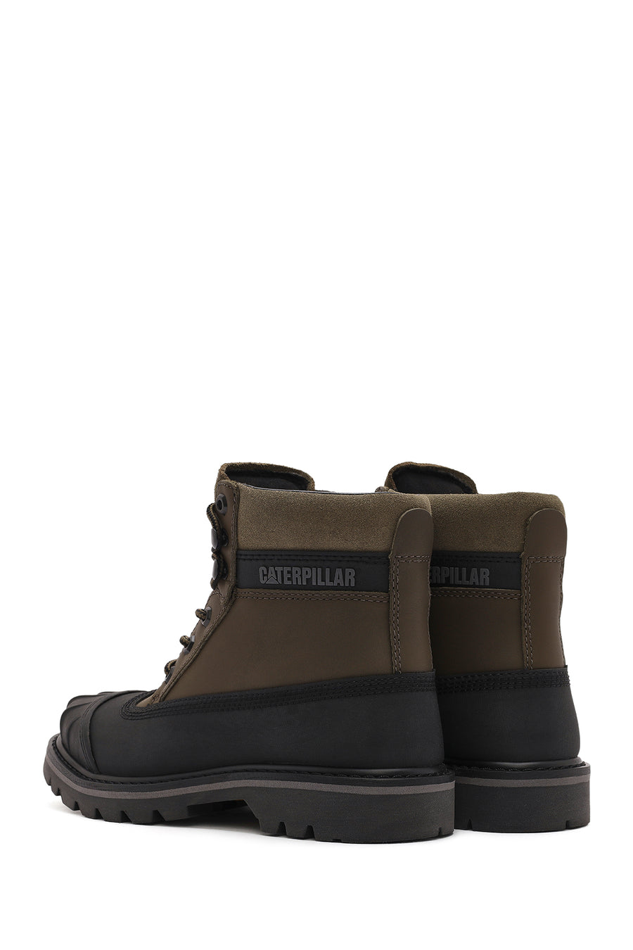 Caterpillar Erkek Yeşil Colorado Galosh Wp Bağcıklı Deri Postal Bot