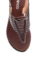 Women's Knitted Detailed Sandals | Derimod