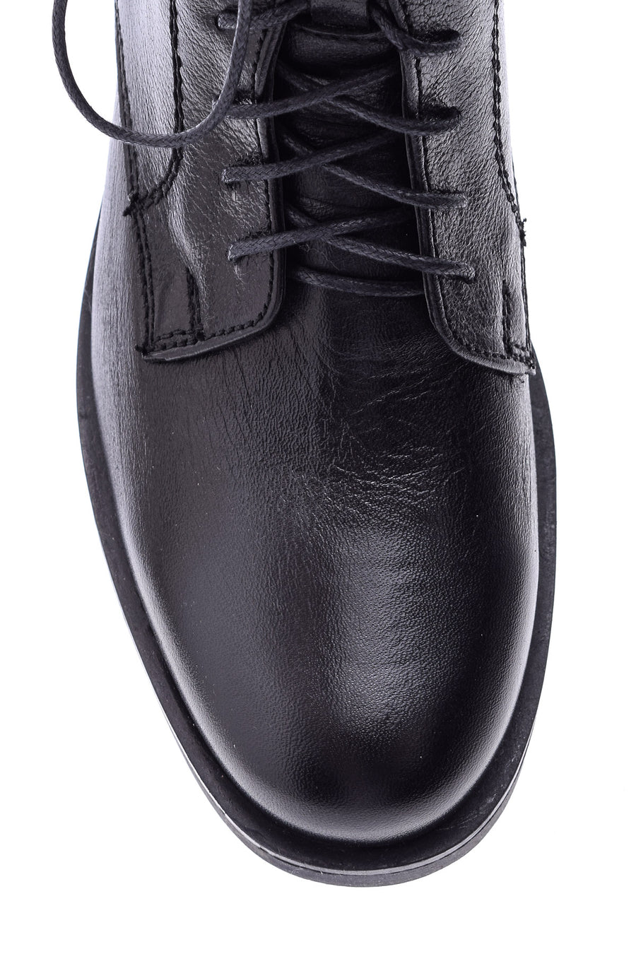 Women's Lace-Up Leather Boots