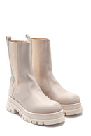 Women's Thick Sole Long Chelsea Boots | Derimod