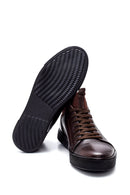 Men's Leather High-top Sneaker | Derimod