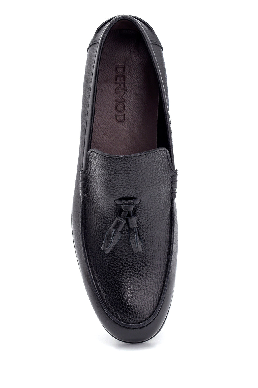 Men's Leather Tassel Detailed Loafer