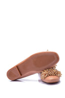 Women's Beaded Ballerinas | Derimod