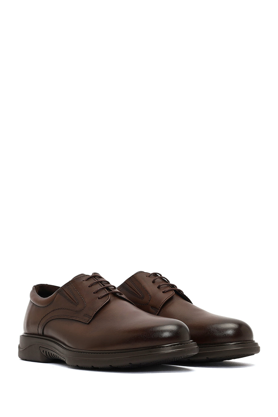 Men's Brown Leather Casual Shoes