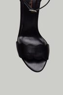 Ankle Strap Women's Leather Heeled Sandals | Derimod